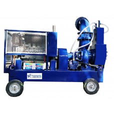 12 inch dewatering pump with kirloskar engine
